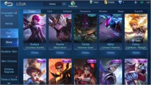 Conta MobileLegends Gusion K’ - Mobile Legends