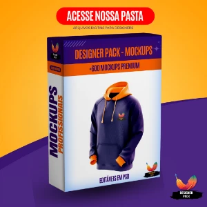 Designer Pack - Mockups (+600 Mockups Editáveis Em Psd) - Serviços Digitais