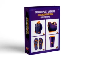 Designer Pack - Mockups (+600 Mockups Editáveis Em Psd) - Serviços Digitais
