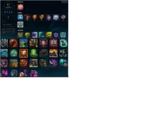 CONTA LOL - DIAMANTE 4 - 26 CAMPEÕES - 4 SKINS - 41 ÍCONES - League of Legends