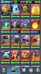 Conta 4k troféus, deck do Meta upado, muitas lendárias - Clash Royale