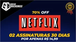 02 Contas Netflix Assinatura Premium 30 Dias por R$ 14,99 - Assinaturas e Premium
