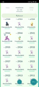 Conta Pokémon GO LVL 44
