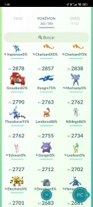 Conta Pokémon GO LVL 44