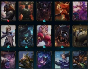conta lol 87 skins - League of Legends