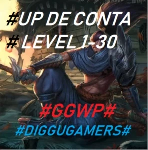 League of Legends LoL Up de 1-30 Personalizado