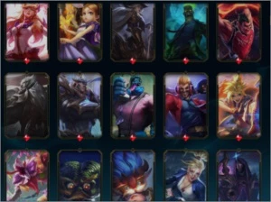 CONTA 214 SKINS GOLD 2 SEASON PASSADA, NENHUMA PARTIDA MD10 - League of Legends LOL
