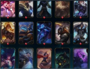 CONTA 214 SKINS GOLD 2 SEASON PASSADA, NENHUMA PARTIDA MD10 - League of Legends LOL