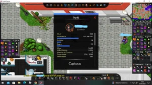 Vendo conta PXG Nivel 200+ garde- 3 maker 150+ Mundo cosmic - Tibia