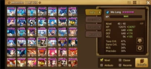 Conta Summoner War, 116 6*, 45 nat5, C3 RTA, LD ELUDIA - Summoners War