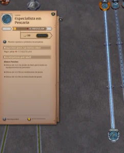 Conta para pesca com skin 100/95 - Albion Online