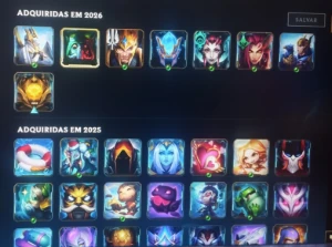 Conta league of legends Level 885 topzera LOL
