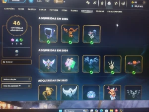 Conta league of legends Level 885 topzera LOL