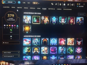 Conta league of legends Level 885 topzera LOL