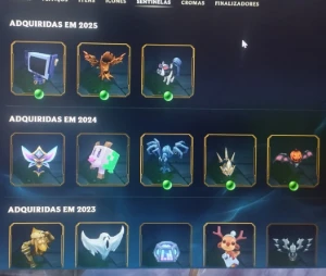 Conta league of legends Level 885 topzera LOL