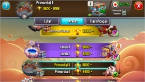 Conta Dragon City lvl 70 - Dragon City Mobile