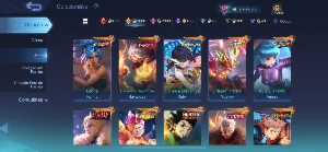 Conta Mobile Legends 137Herois/307Skins