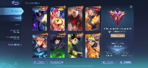Conta Mobile Legends 137Herois/307Skins