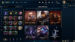 CONTA LOL FULL CHAMP D4 64% WIN RATE MMR MESTRE - League of Legends