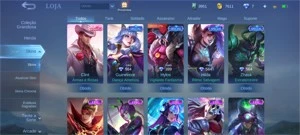 Conta main ADC - Mobile Legends
