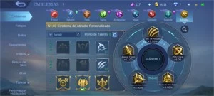 Conta main ADC - Mobile Legends