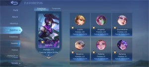 Conta main ADC - Mobile Legends
