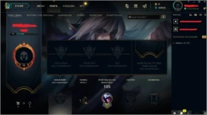 CONTA UNRANKED LOL - League of Legends