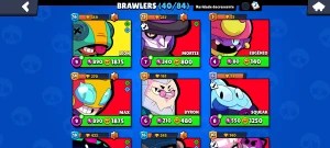 Conta brawl stars ótima para começar desbloqueando kanji.