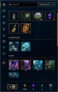 Conta rara com 37 campeões, 38 skins e Kayle Juíza - League of Legends LOL