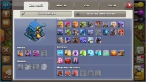 Conta Clash of Clans CV12