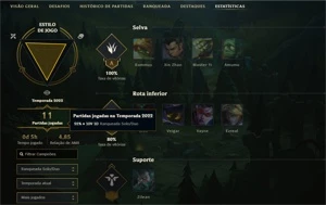 Conta gold 4 - LOL - League of Legends