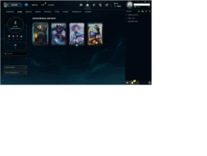 CONTA GOLD 4 2 NAS FILAS 70% DE WINRATE - League of Legends LOL