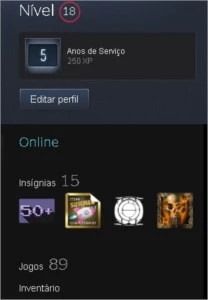 Conta Steam 6 anos / CSGO AK1