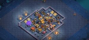 Cv 15 Clash of clans, Quase Full. Vila Construtor 9