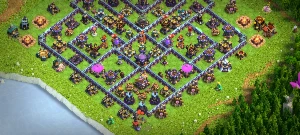 Cv 15 Clash of clans, Quase Full. Vila Construtor 9