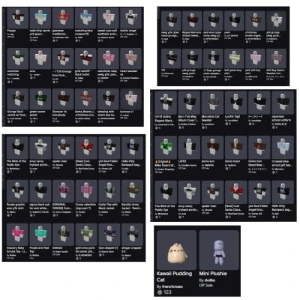 Conta roblox com muitos acessorios e skins