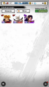Conta Dragon Ball Legends - Goku UI e Vegeta Blue Evo 14* - Outros