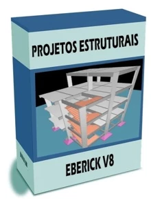 Pack Projetos Estruturais Eberick V8 WIN 7 8 10 E 11 - Others