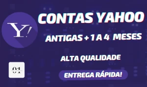 CONTAS YAHOO + 1 A 4 MESES [ALTA QUALIDADE]