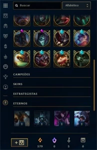 Conta de lol, LV. 517, 285 skin, todos os champs, gold 4 - League of Legends