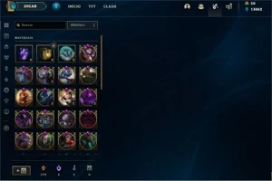 Conta de lol, LV. 517, 285 skin, todos os champs, gold 4 - League of Legends