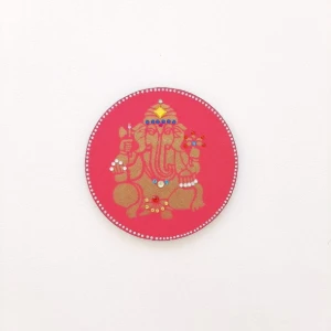 Mandala Indiana Colorida - Artesanato e Personalizados
