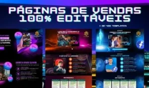 Seu Site Irresistível: 400+ Templates Elementor + Bônus PLR