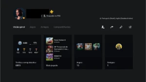 CONTA PLAYSTATION COM 122 PLATINAS! RARA! CRIADA HÁ 10 ANOS!