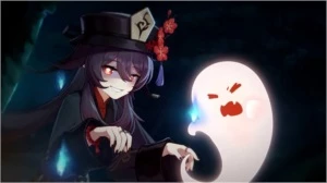 Conta com HuTao + Mona + Kazuha + Klee - Genshin Impact