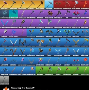 ⭐️FORTNITE⭐️1050 Vbuck⭐️76 skins⭐️Passe atual⭐️Midas⭐️