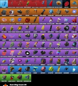 ⭐️FORTNITE⭐️1050 Vbuck⭐️76 skins⭐️Passe atual⭐️Midas⭐️