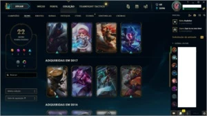 Conta ouro 4 com Riven campeonato - League of Legends LOL