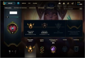 Conta ouro 4 com 4 skins e 23 champs - League of Legends LOL