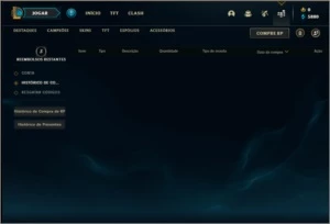 Conta ouro 4 com 4 skins e 23 champs - League of Legends LOL